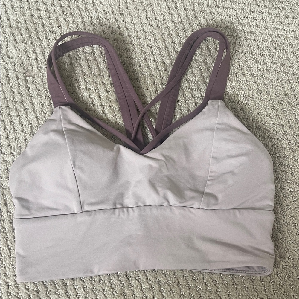 Lululemon Women's Lavender Sports Bra